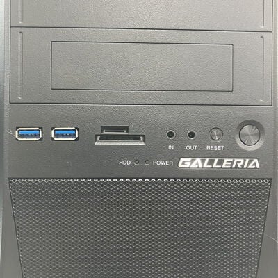 【新潟店】中古  THIRDWAVE GALLERIA XF (Intel Core i7 9700K /16GB/RTX2070 8GB/SSD 512GB/HDD 2TB/なし/W11P) 3290006919 