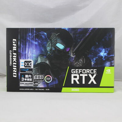 【通販センター】中古  玄人志向 GG-RTX3080-E10GB/TP/LHR（RTX3080 10GB） 3480035115 