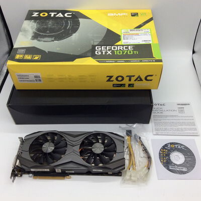 【浜松店】中古  ZOTAC ZT-P10710C-10P(GTX1070Ti 8G GDR5 AMP) 136243 
