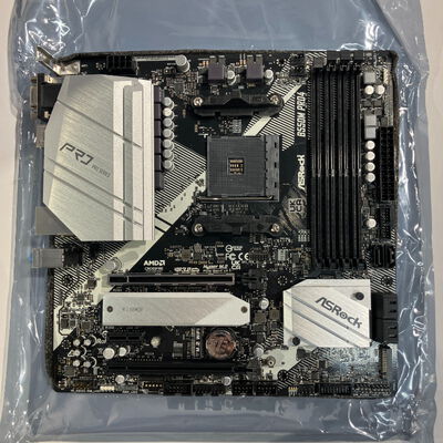 【鹿児島店】中古  ASRock B550M Pro4 (B550 AM4 mATX DDR4) 142938 