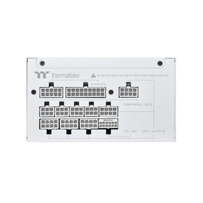 Thermaltake  TOUGHPOWER GT/1000W ATX 3.1 Snow PS-TPT-1000FNFAGJ-W (1000W ホワイト) 
