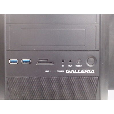 【前橋ｲﾝﾀｰｱｶﾏﾙ店】中古  GALLERIA(i7 8086K/32GB/SSD1TB/HDD2TB/RTX2080Ti/W10P) 4540001630 