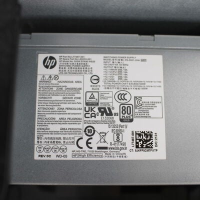 【通販センター】中古  HP Pavilion GamingDesktop TG01-1172JP(Intel Core i7 10700F/16GB DDR4 (PC4)/SSD2TB/なし/NVIDIA GeForce RTX 3060 Ti 8GB/W11H64 MAR) 192948 