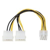 AINEX  PX-009B (EPS12V用電源変換ケーブル 15cm) 