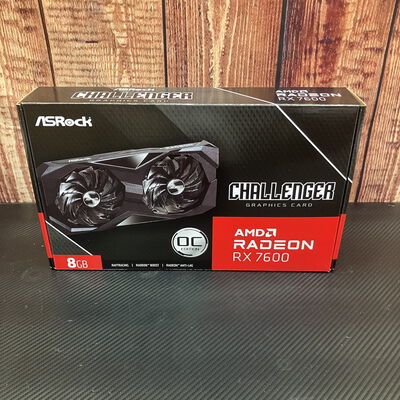【富士青葉店】中古  ASRock RX7600 CL 8GO RX7600 Challenger 8G OC (RX7600 8G) 162749 