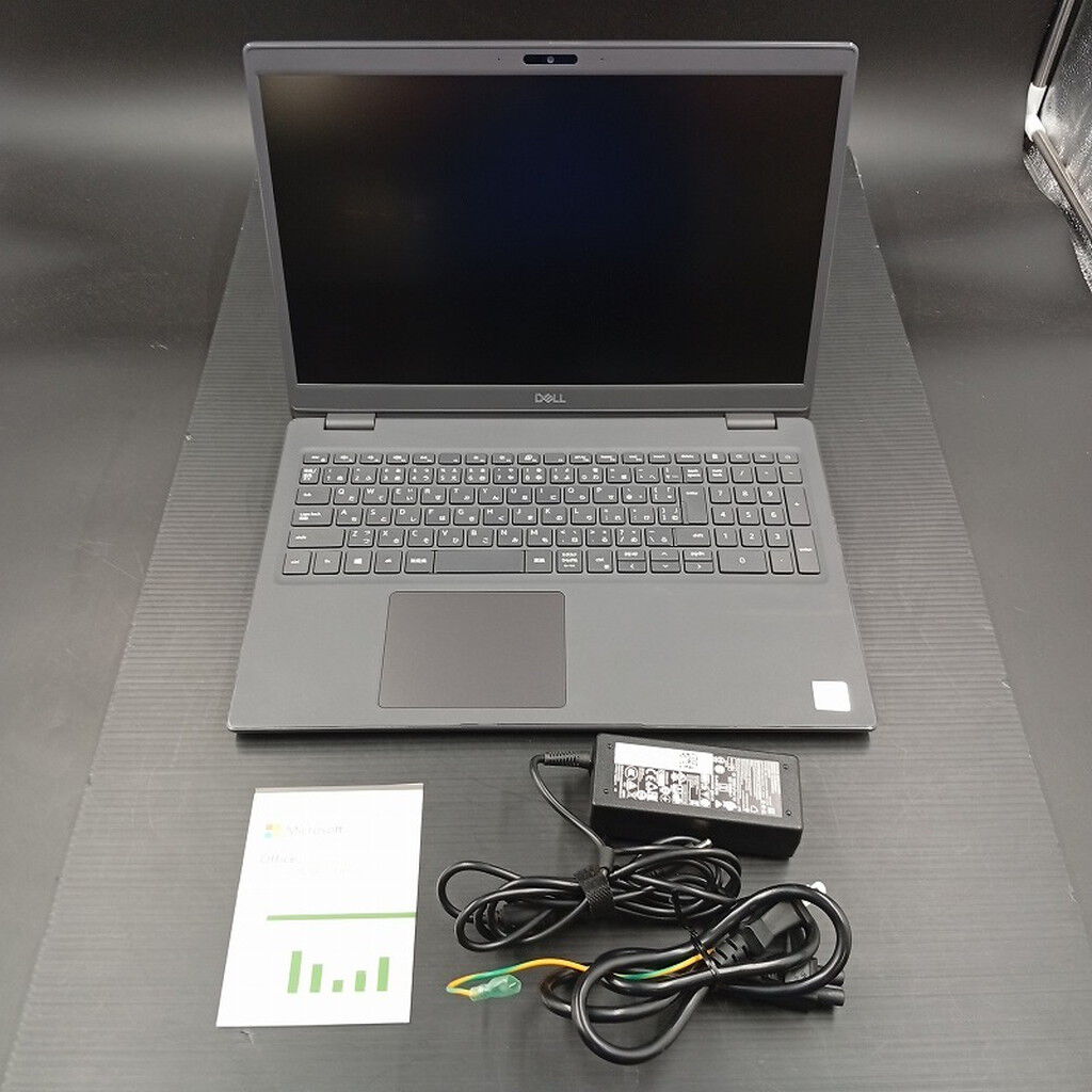【12ヵ月保証】中古ノートパソコン SSD 第10世代CPU DELL Latitude 3510(Win10x64)  中古 Core i5-1.6GHz(10210U)/メモリ8GB/SSD256GB/フルHD15.6/Wi-Fi6対応/Webカメラ [美品] 2021年頃購入 TK 厳選した中古パソコン、中古PCのクオリット DELL Latitude 3510