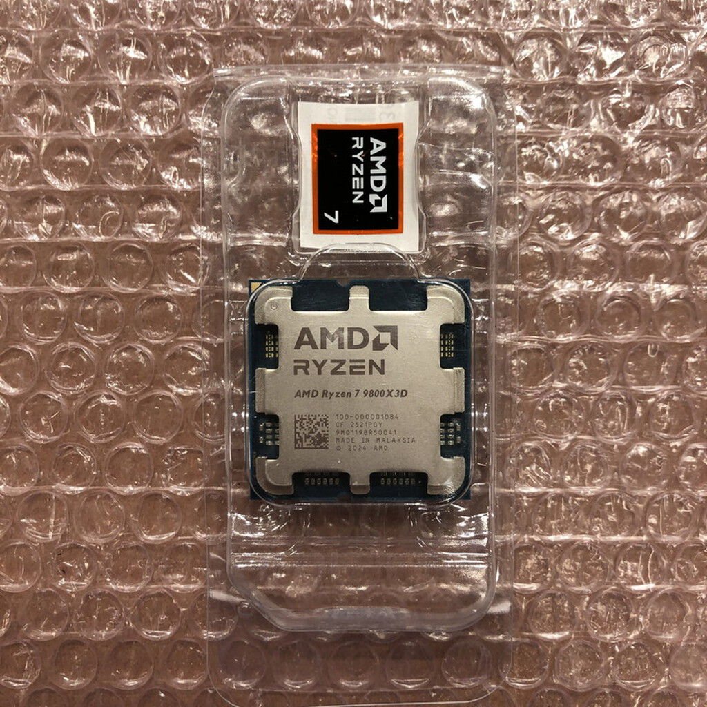 中古 AMD Ryzen 7 9800X3D (AM5/4.7/104M/C8/T16/120W) 1460025260