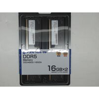 中古  ﾄﾞｽﾊﾟﾗｾﾚｸﾄ D5D4800-16G2A(DDR5 PC5-38400 16GBx2) 4540002377 