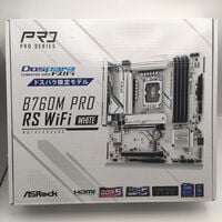 中古  ASRock B760M Pro RS WiFi White (B760 1700 mATX DDR5) 5250001502 