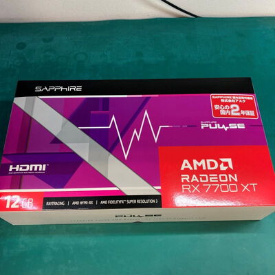 【静岡東瀬名店】中古  SAPPHIRE 11335-04-20G PULSE RX7700XT GAMING (RX7700XT 12G) 162737 