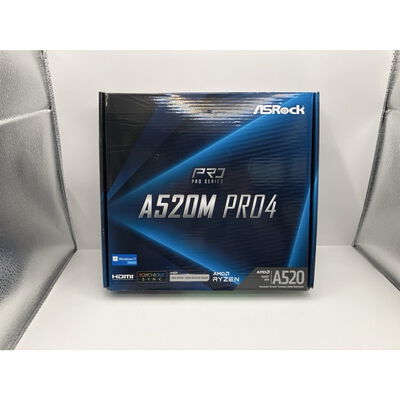 【仙台店】中古  ASRock A520M Pro4 (A520 AM4 mATX DDR4) 143666 