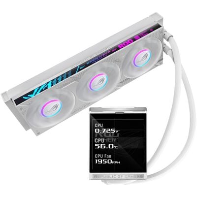 ASUS  ROG Strix LC IV 360 ARGB LCD White Edition (ROG STRIX LC IV 360 ARGB LCD WHT) 