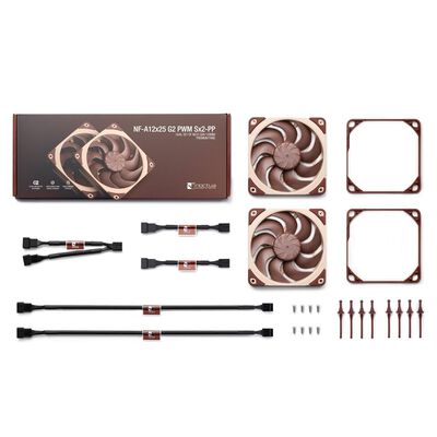 noctua  NF-A12X25-G2-PWM-SX2-PP (2個パック) 