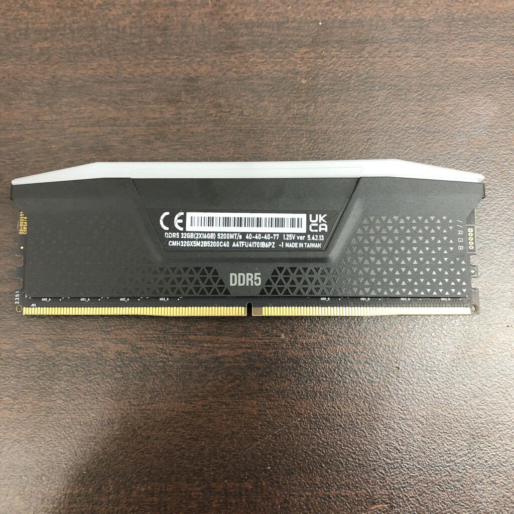 中古 PC5-41600 16GB デスクトップ用(DDR5-5200) 149152 （398361
