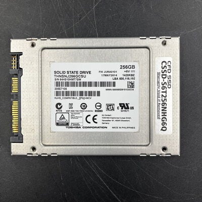 【大須店】中古  TOSHIBA CSSD-S6T256NHG6Q（2.5インチ SSD 256GB SATA） 3480035276 