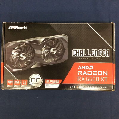 【川崎店】中古  ASRock Radeon RX6600XT Challenger D 8GB OC (RX6600XT 8GB) 146746 