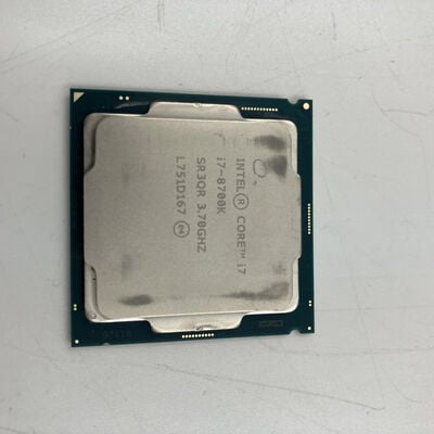 【なんば店】中古  INTEL Core i7 8700K (1151/3.70GHz/12M/C6/T12) 136197 