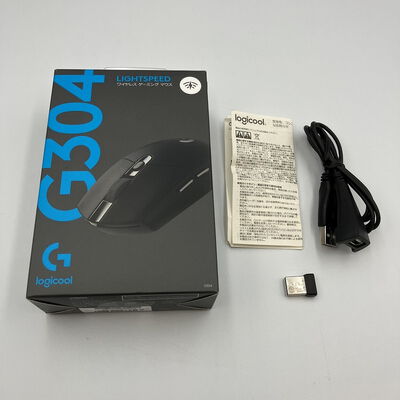 【新潟店】中古  Logicool G304 (LIGHTSPEED ワイヤレスゲーミングマウス ブラック) 146969 