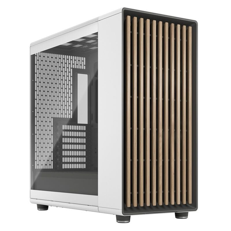 ラクリエ　ノールック Fractal Design North XL Chalk White TG Clear FD-C-NOR1X-04 (E-ATX