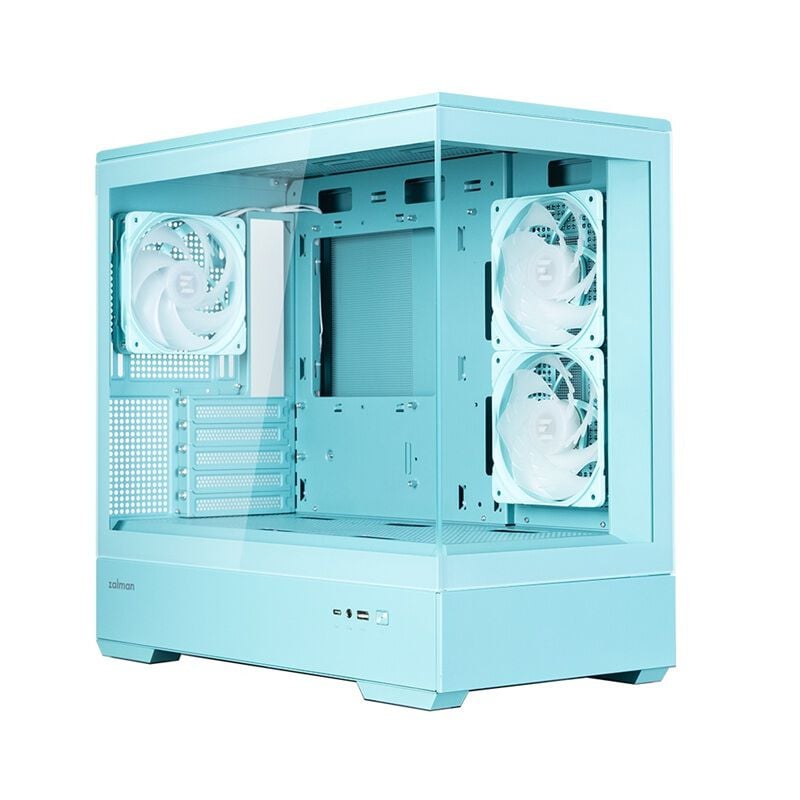 ビバラ ZALMAN P30 MINT V2 (MicroATX ガラス ミント) ｜ パソコン通販の