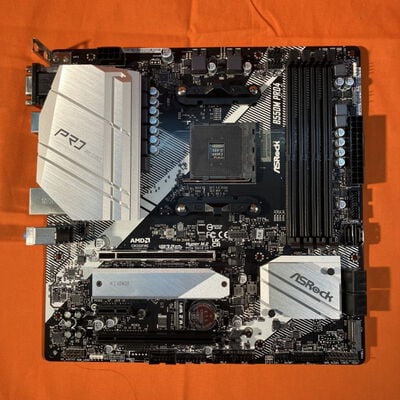 【なんば店】中古  ASRock B550M Pro4 (B550 AM4 mATX DDR4) 142938 
