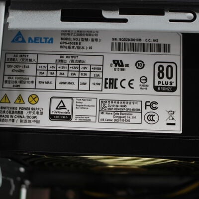 【通販センター】中古  THIRDWAVE Magnate EM041(Intel Core i5 12400/16GB DDR4 (PC4)/SSD500GB/DVDマルチ/オンボード/W11H64 MAR) 199020 