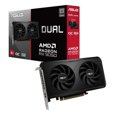 ASUS  DUAL-RX9050-O8G (Radeon RX 9050 8GB) 