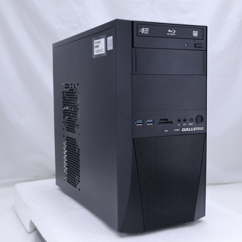 中古 THIRDWAVE GALLERIA KTM(Intel Core i5 8500/16GB DDR4 (PC4