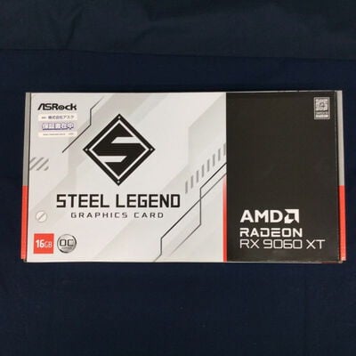 【川崎店】中古  ASRock RX9060XT SL 16GO(RX9060XT Steel Legend 16G) 179896 