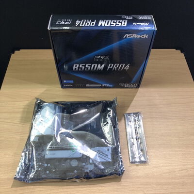【甲府飯田店】中古  ASRock B550M Pro4 (B550 AM4 mATX DDR4) 142938 