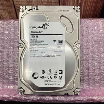 【富士青葉店】中古  SEAGATE ST2000DM001(SATA3 2TB 7200rpm 64MB) 137987 