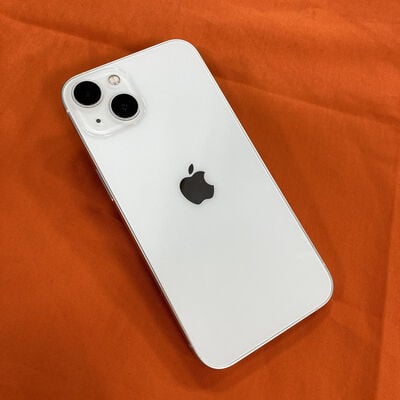【なんば店】中古  【国内版SIMフリー】Apple iPhone13 6.1インチ 128GB (スターライト) MLND3J/A 147336 