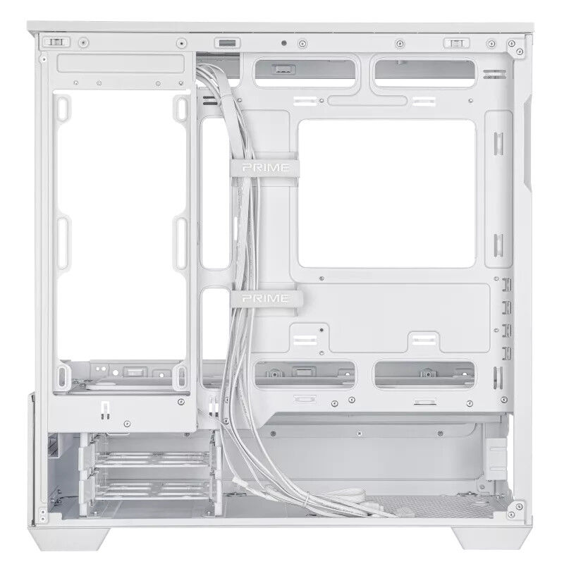 ASUS PRIME AP202 TG WHITE (MicroATX ガラス ホワイト) ｜ パソコン