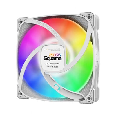 Geometric Future  Squama 2505W GF-SQ-2505W-1P (120mm ホワイト ARGB) 