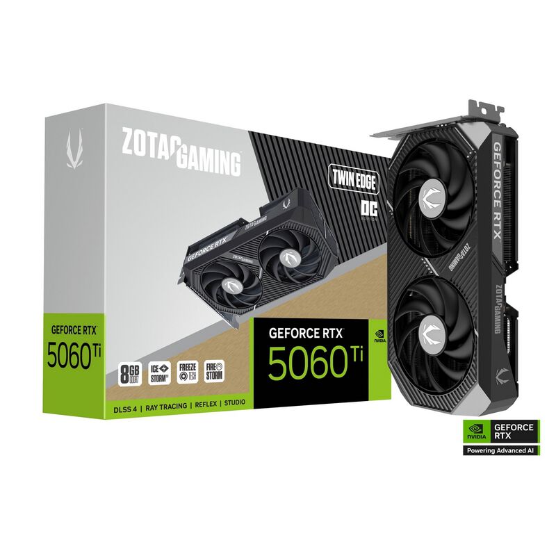 ZOTAC ZT-B50610H-10M (ZOTAC GAMING GeForce RTX 5060 Ti 8GB Twin