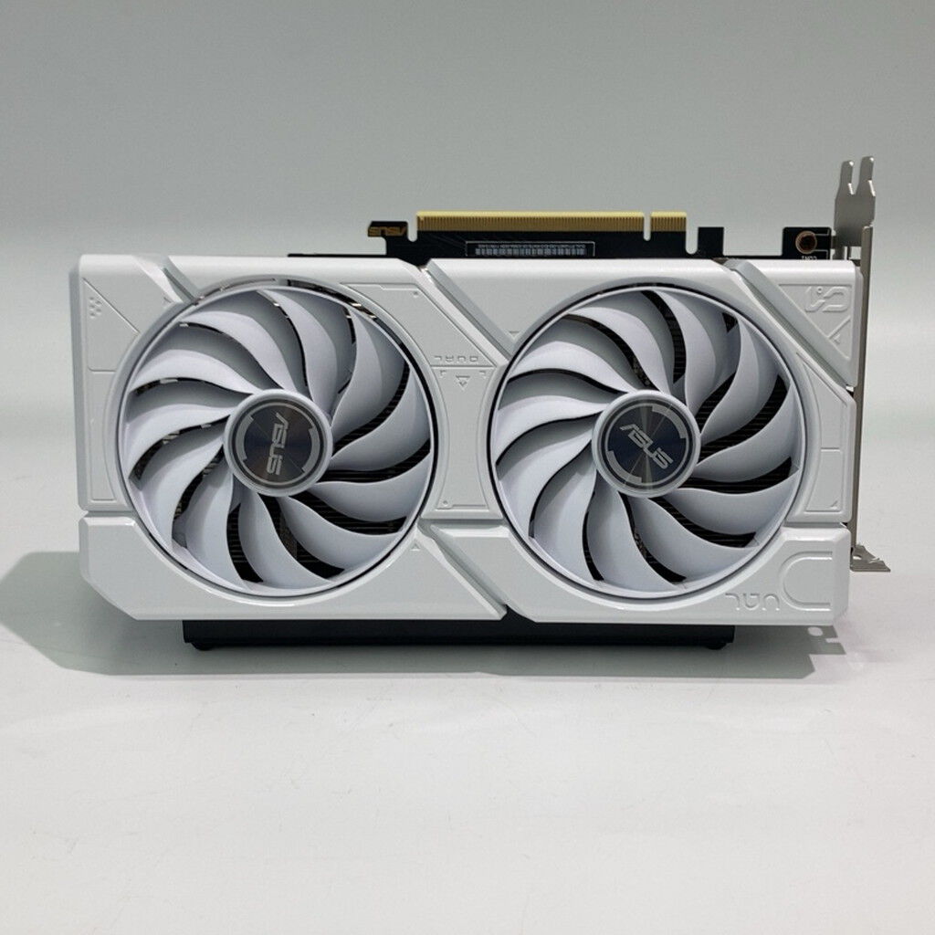 中古 ASUS DUAL-RTX4060TI-O8G-EVO-WHITE (RTX4060Ti 8GB) 3210016203