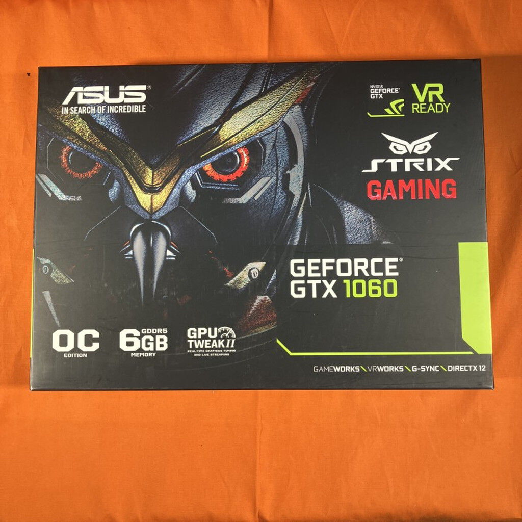 中古 ASUS STRIX-GTX1060-DC2O6G 3480037237 ｜ パソコン通販の