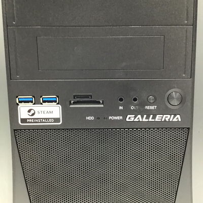 【白山FM松任店】中古  THIRDWAVE GALLERIA KT(Intel Core i7 10700/32GB/SSD1TB/BD-RE/NVIDIA GeForce RTX 2070 SUPER 8GB/W11H64 MAR) 182655 
