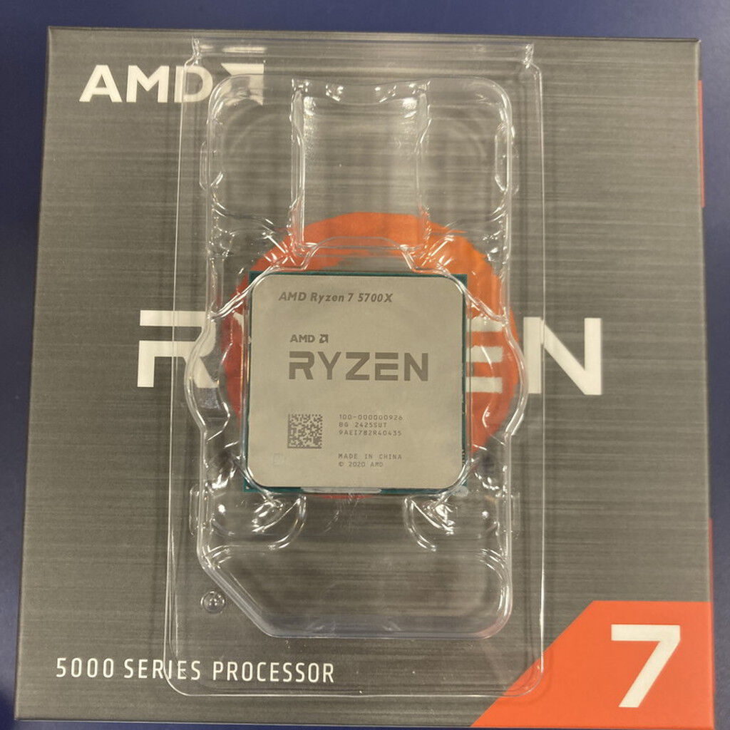 中古 AMD Ryzen 7 5700X (AM4/3.4GHz/36M/C8/T16/65W) 150182 （341676