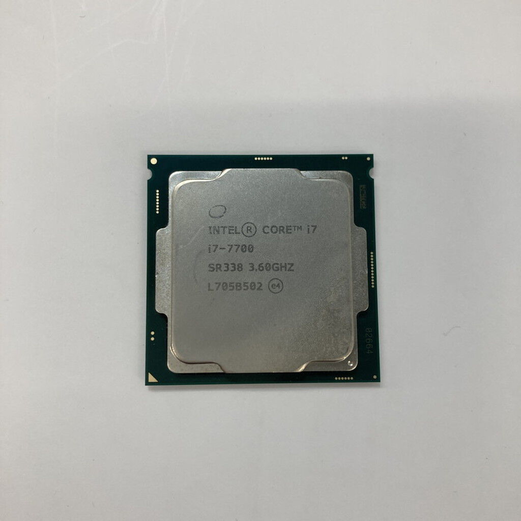 中古 INTEL Core i7-7700 (1151/3.60GHz/8M/C4/T8) 133191 ｜ パソコン
