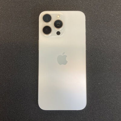 【京都店】中古  【国内版SIMフリー】Apple iPhone15 Pro Max 256GB ホワイトチタニウム MU6Q3J/A 161254 