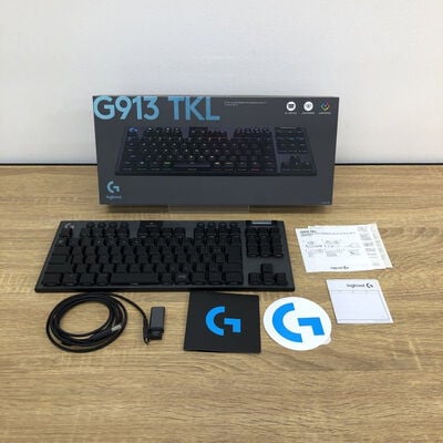 【津ラッツ店】中古  Logicool　G913 TKL LIGHTSPEED Wireless Tactile 4990001432 
