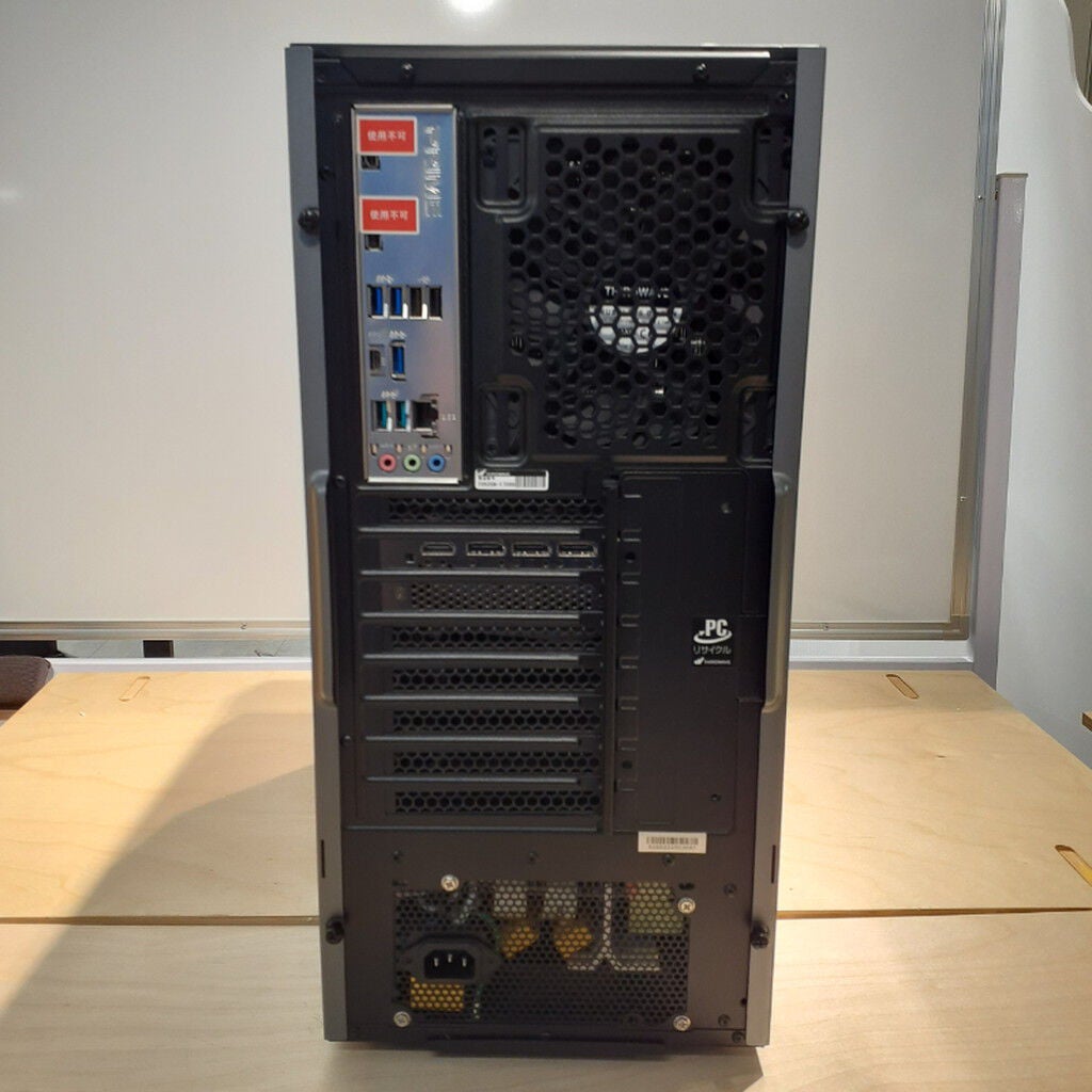 中古 GALLERIA XA7C-R38(i7 12700/32GB/SSD2TB/BD/RTX3080/W11H