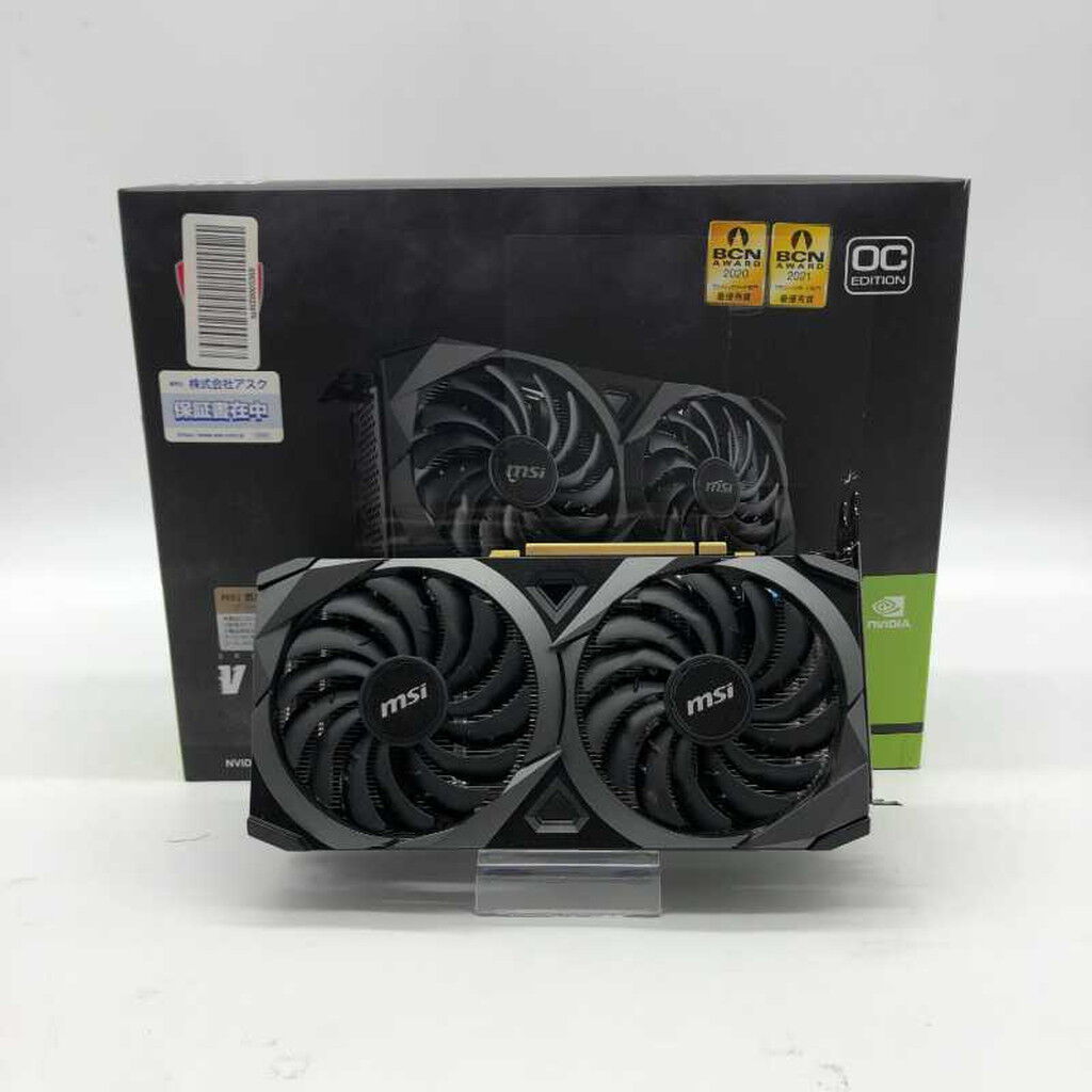 中古 MSI GeForce RTX 3070 VENTUS 2X OC (RTX3070 8G) 143902