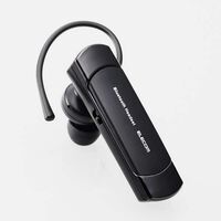 エレコム  LBT-HS21PCBK2 (耳掛け型 Bluetooth ワイヤレスヘッドセット ブラック) 