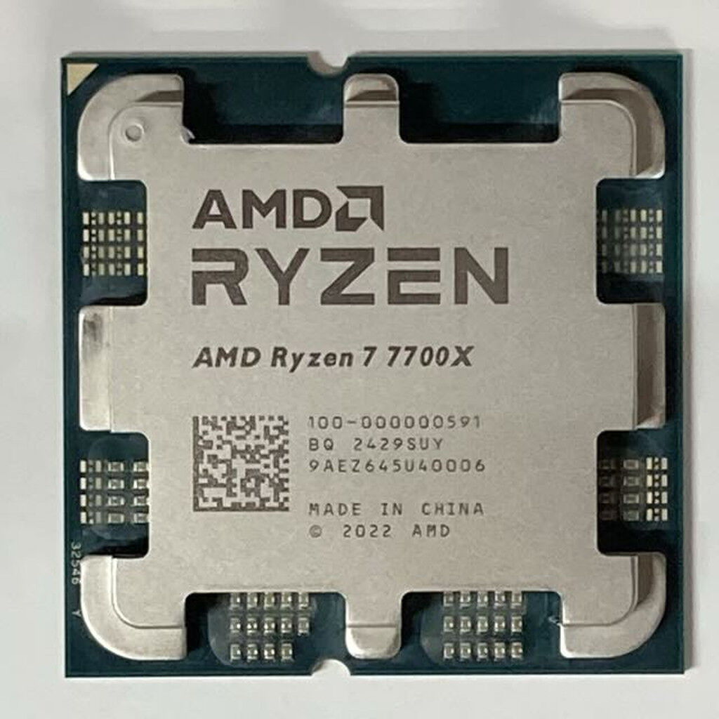中古 AMD Ryzen 7 7700X (AM5/4.5GHz/40M/C8/T16/105W 152463 （334808