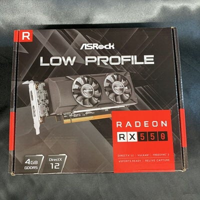 【横浜駅前店】中古  ASRock RX550 LP 4G (Radeon RX550 4GB GDDR5 1H1P) 199771 