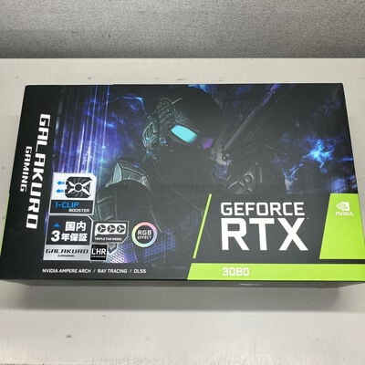 【町田店】中古  玄人志向 GG-RTX3080-E12GB/TP/LHR (RTX3080 12GB) 3330003306 
