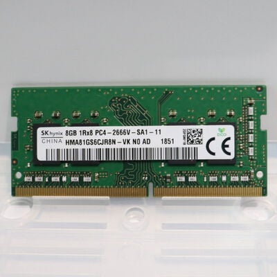 【札幌店】中古  PC4-21300 8GB ノート用(DDR4-2666) 150695 