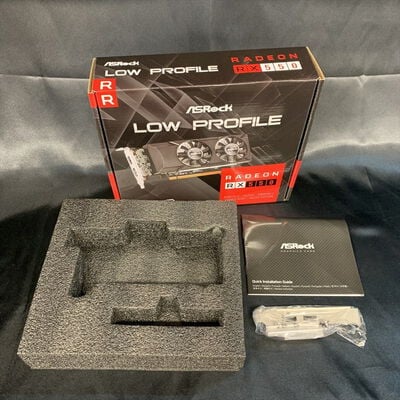 【横浜駅前店】中古  ASRock RX550 LP 4G (Radeon RX550 4GB GDDR5 1H1P) 199771 